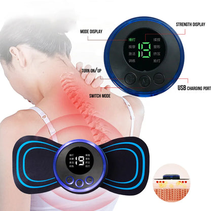 Electric EMS Neck Massager Mini Cervical