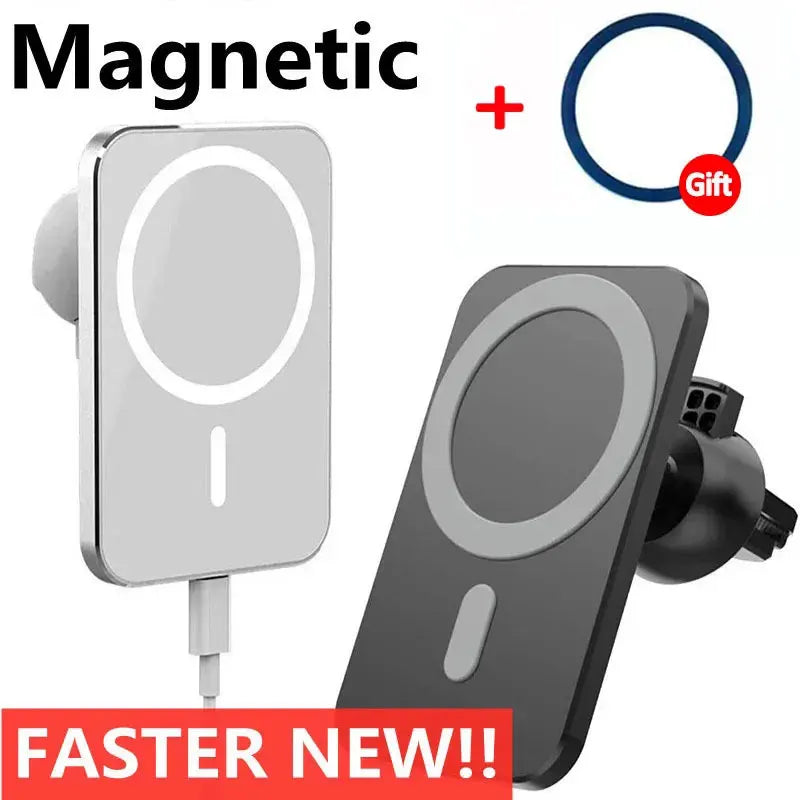 30W Magnetic Car Wireless Charger for Iphone