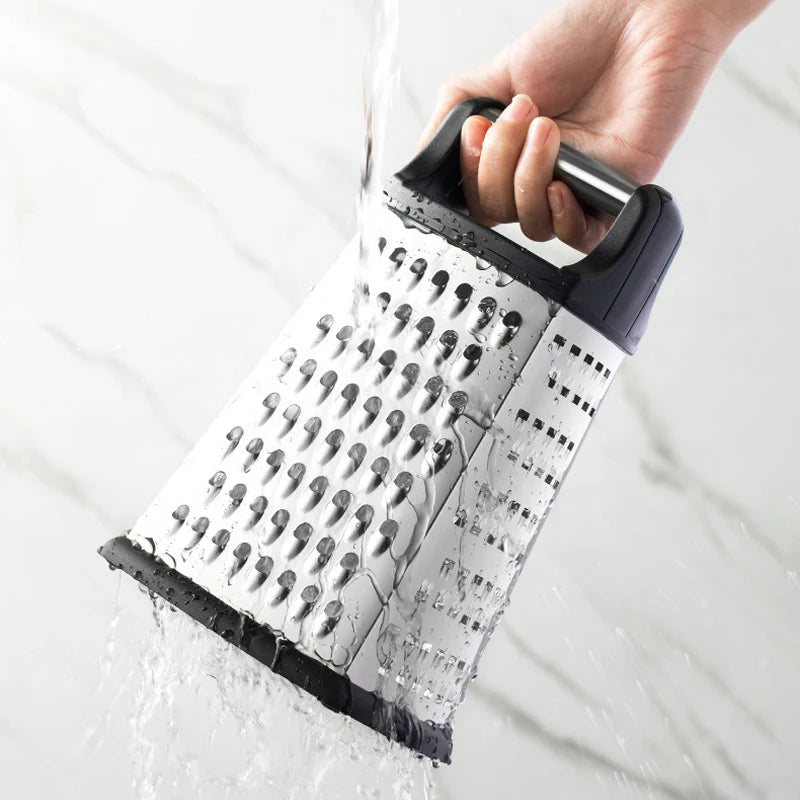 Four-side Box Grater Vegetable Slicer Tower-shaped