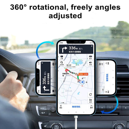 30W Magnetic Car Wireless Charger for Iphone
