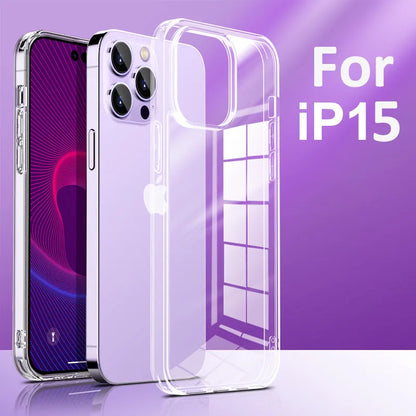 Silicone Soft TPU Phone Case for iPhone