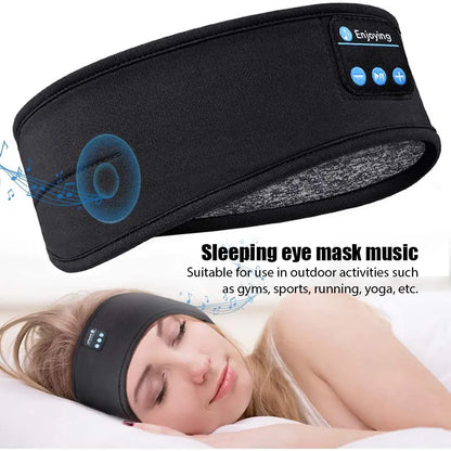Wireless Bluetooth Headset Elastic Sports Headband