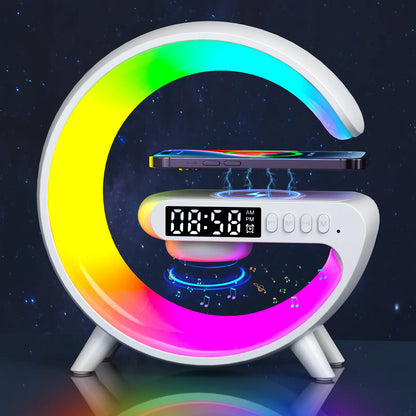 Wireless Charger Pad Stand Speaker RGB