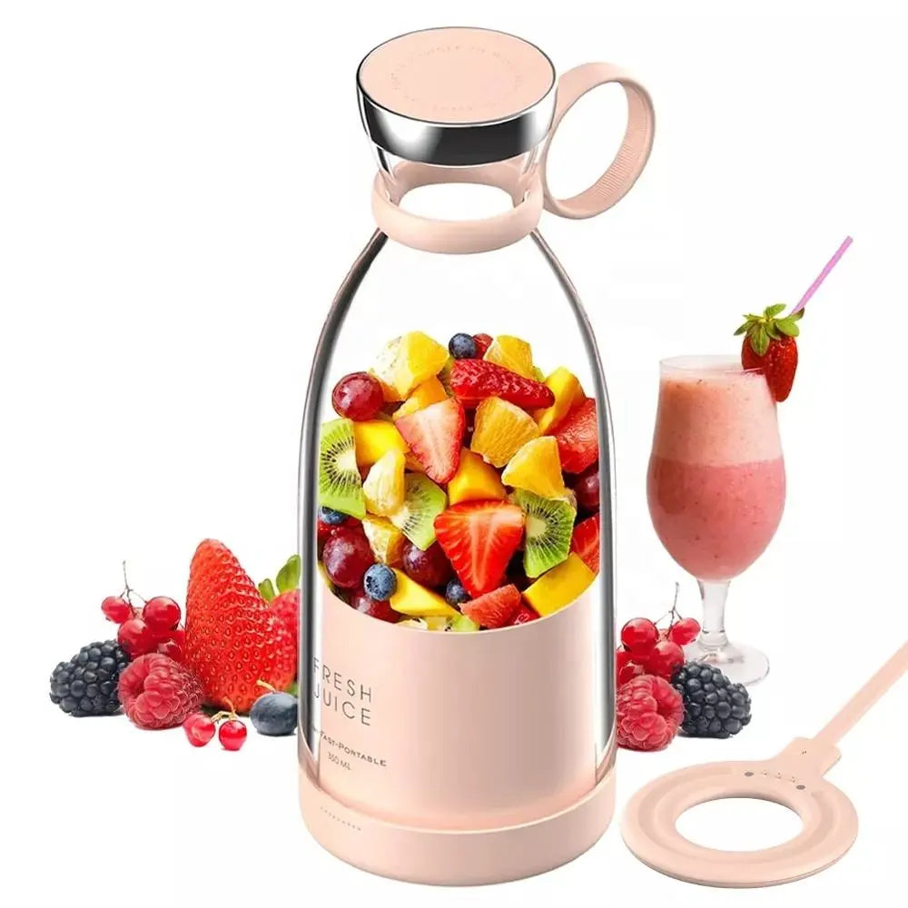 Wireless Charging 4 Blades Electric Juicer