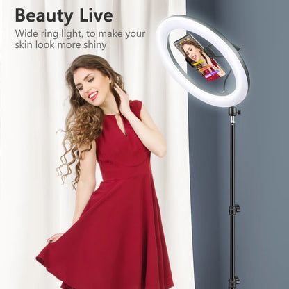 Selfie Ring Light with Optional Tripod, Photography