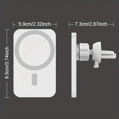30W Magnetic Car Wireless Charger for Iphone