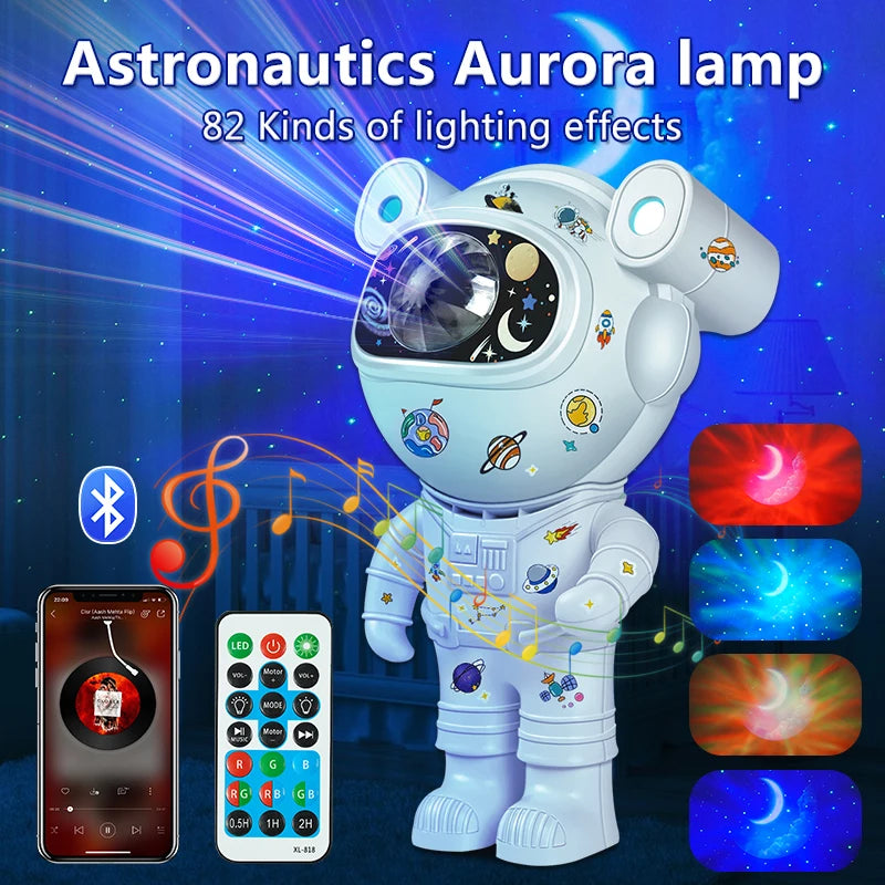 Kids Star DIY Projector Night Light with Remote