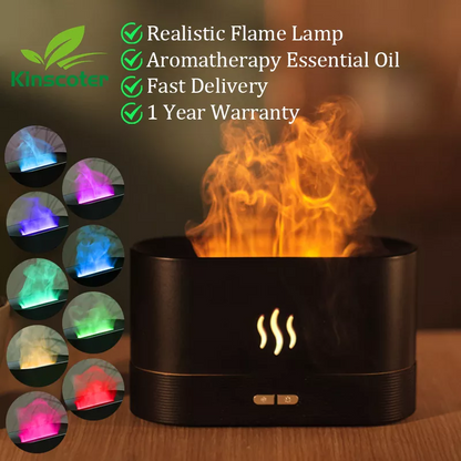 Essential Oil Flame Lamp Air Aroma Diffuser