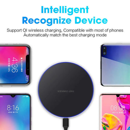 60W Fast Wireless Charger Pad for iPhone