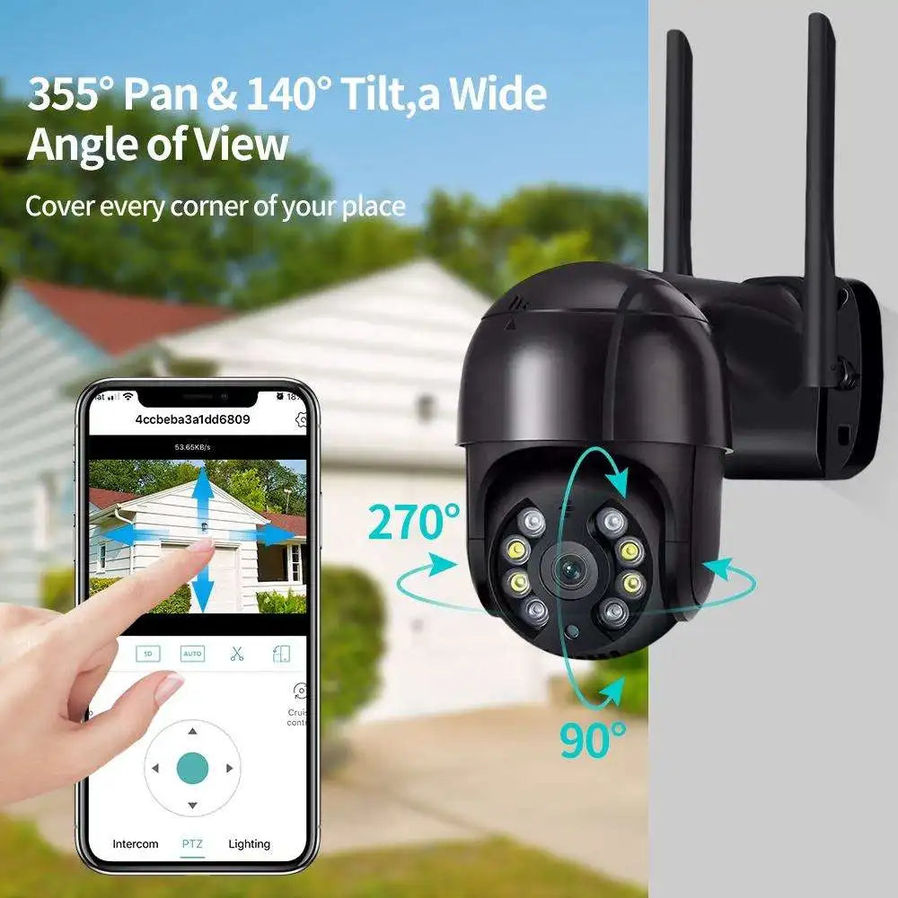 Audio Outdoor Night Vision Security Camera