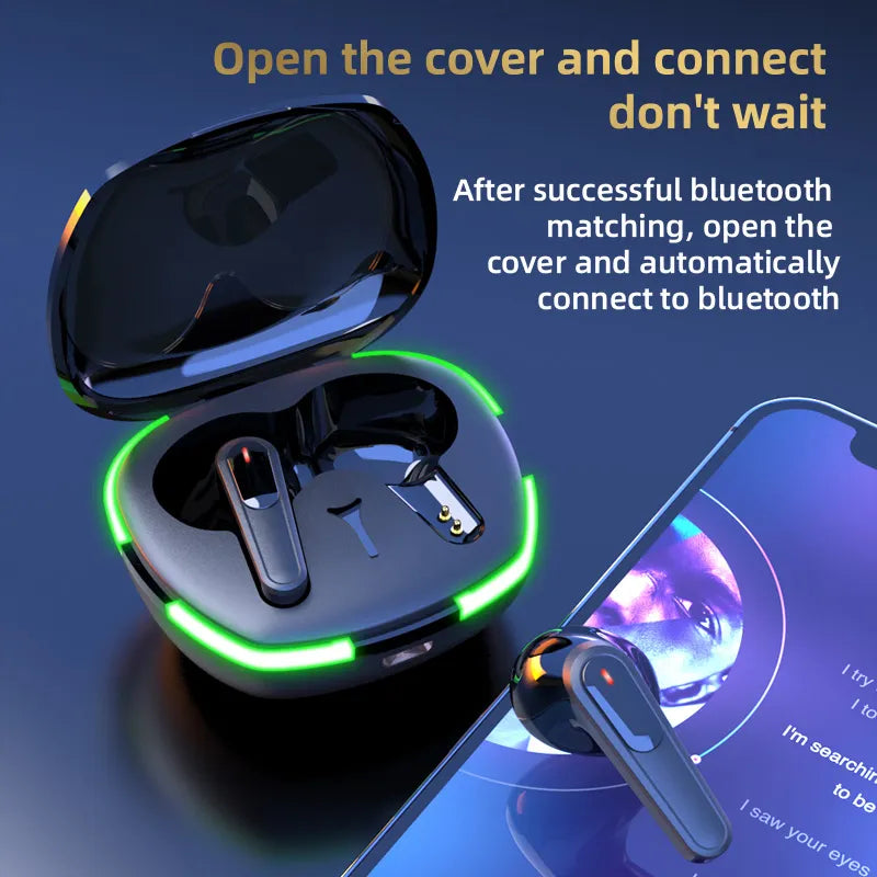 TWS Pro60 Bluetooth Earphones Wireless Headphones