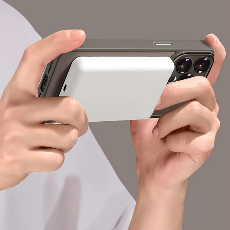 Magnetic Luxury Matte Translucent Armor Shockproof